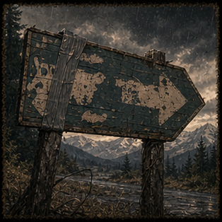 Greater Idaho sign event art